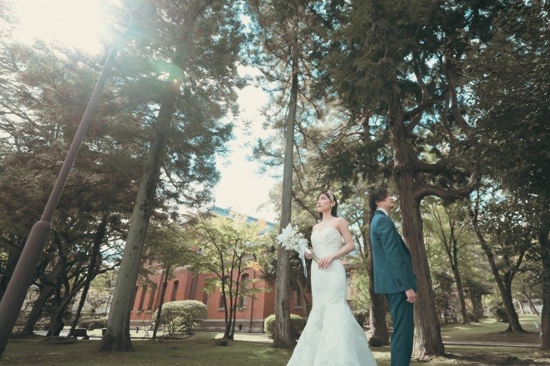 【洋装ドレス&times;タキシードプラン】衣装&times;ヘアメイク&times;ロケ撮影&times;データ付きプラン