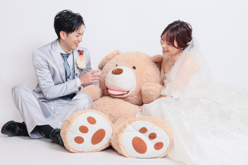 洋装の【スタンダードプラン】ドレス&タキシードとデータ付き♡