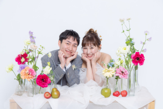 ◇スタジオNEW OPEN記念◇ドレス&times;タキシード・着付・ヘアメイク・衣裳小物・撮影料・データ付　132,000&rarr;77,000円