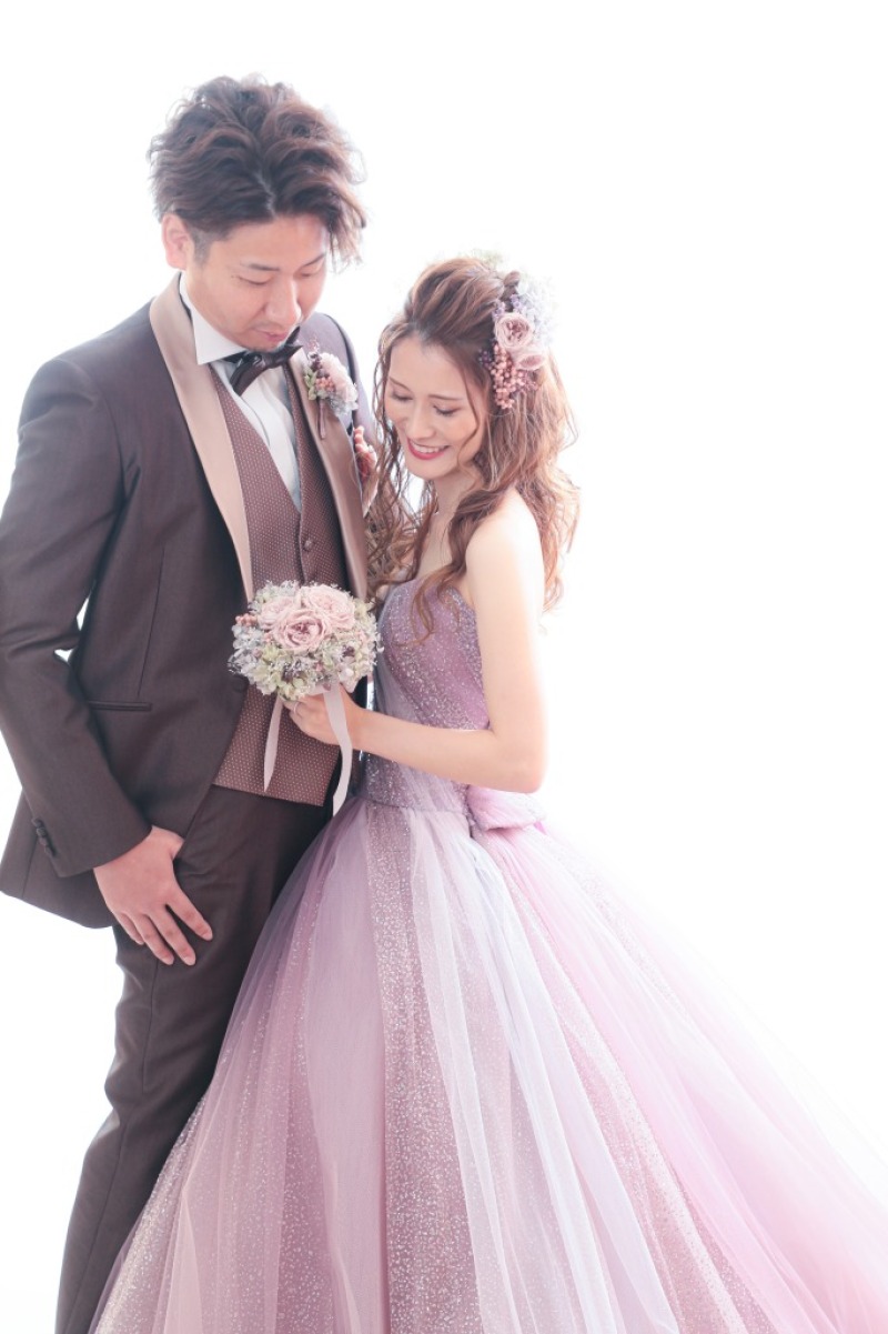 【全天候型屋内撮影限定貸切フォトW】データ50カット付dressプラン今だけ¥170,500⇒¥107,800