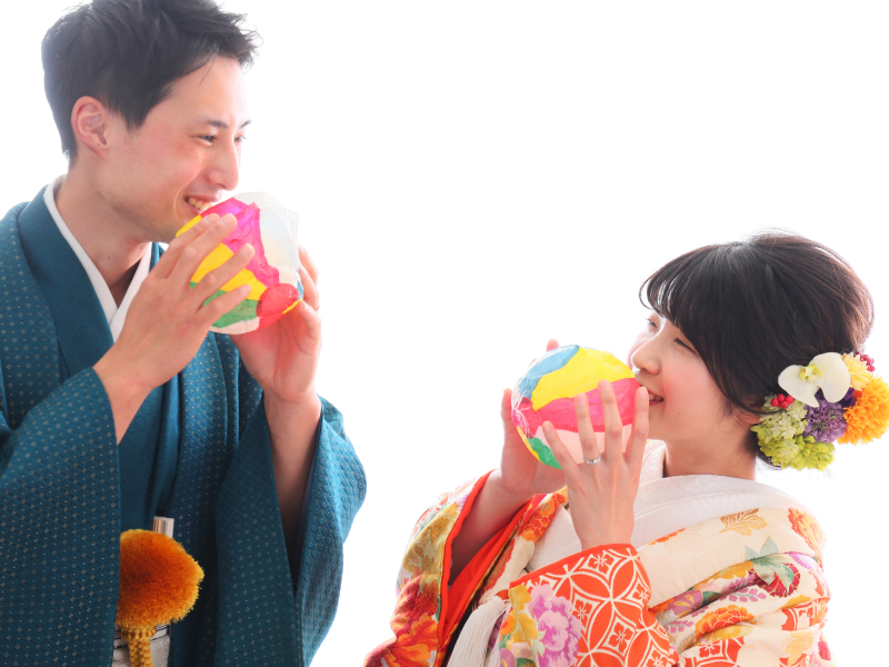 【金澤和装フォトBeautyデータ50カット+アルバムプラン】白無垢派?VS色打掛派?