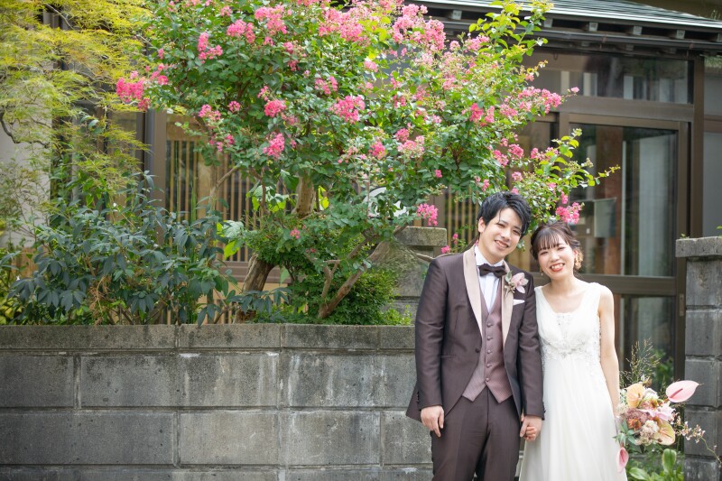 【アットホームフォトウェディング】ご自宅や祖父母様宅で自分スタイルWを応援!嬉しい♪挨拶状テンプレート付プラン