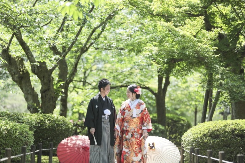 【和装プラン兼六園等選べるロケ付限定プラン】~色彩豊かな金沢ロケプラン~ロケ×スタジオ
