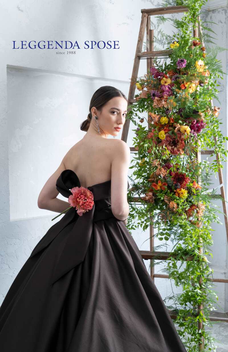 【ブランド新作dressプラン】美容師メイクリハーサル付 ワンランク上の上質なドレスで記念撮影を