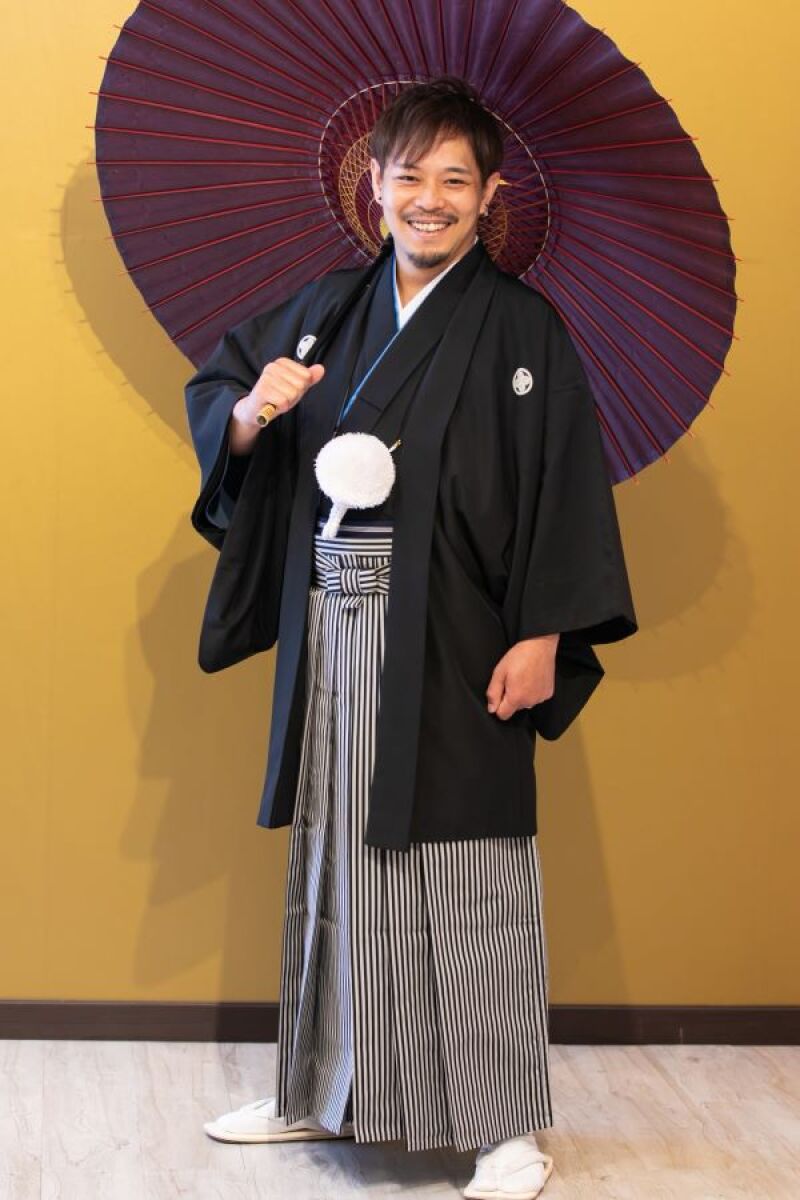 黒紋服