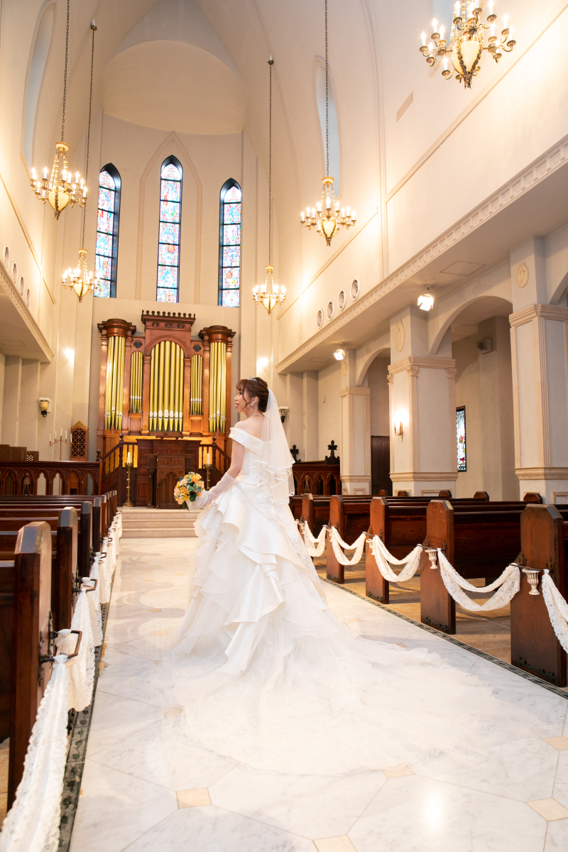 大聖堂を再現したチャペル