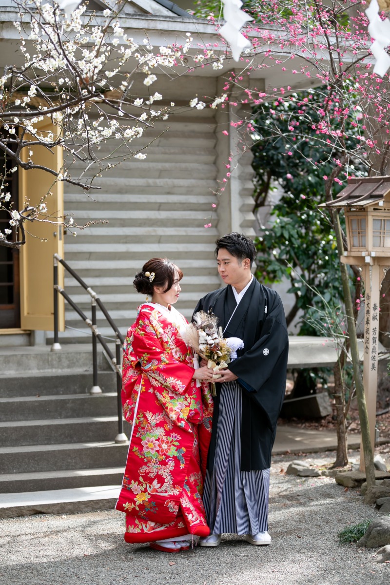 ウメとサクラに包まれて♡