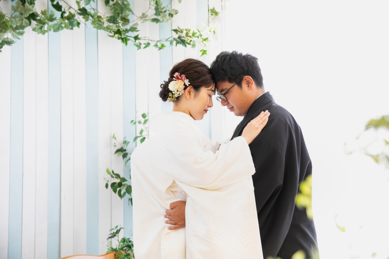 向かい合って・・