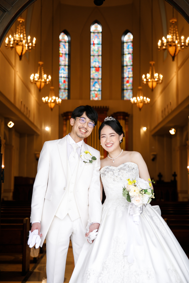 素敵な笑顔のおふたり♡