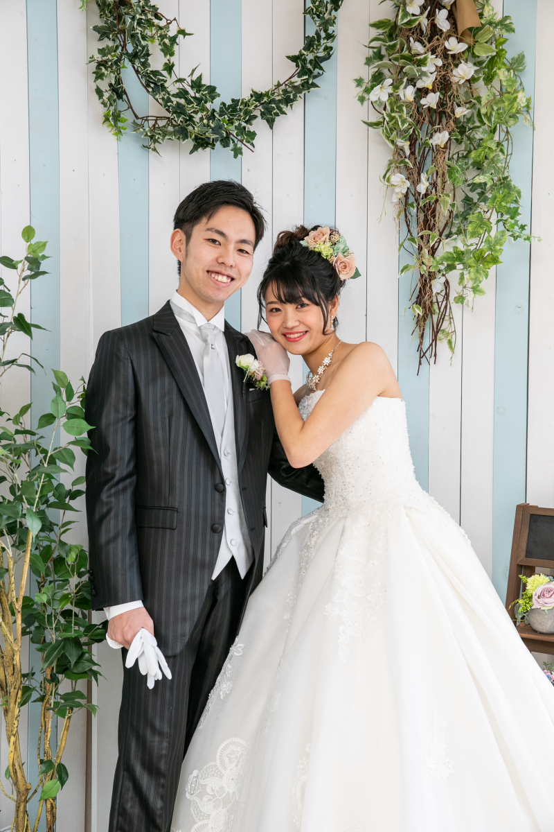 ウェディングドレスでも！