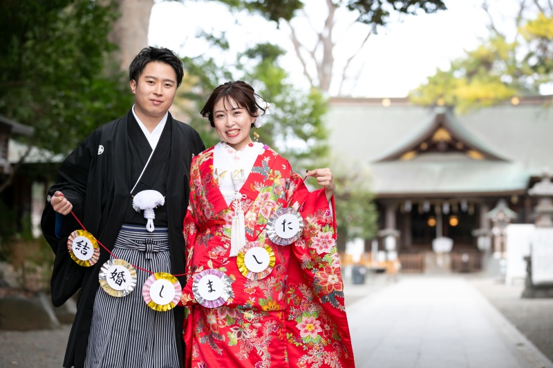 グッズを使用しての撮影