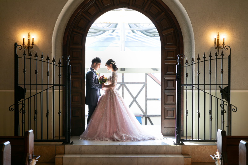 チャペルへの扉で✵.