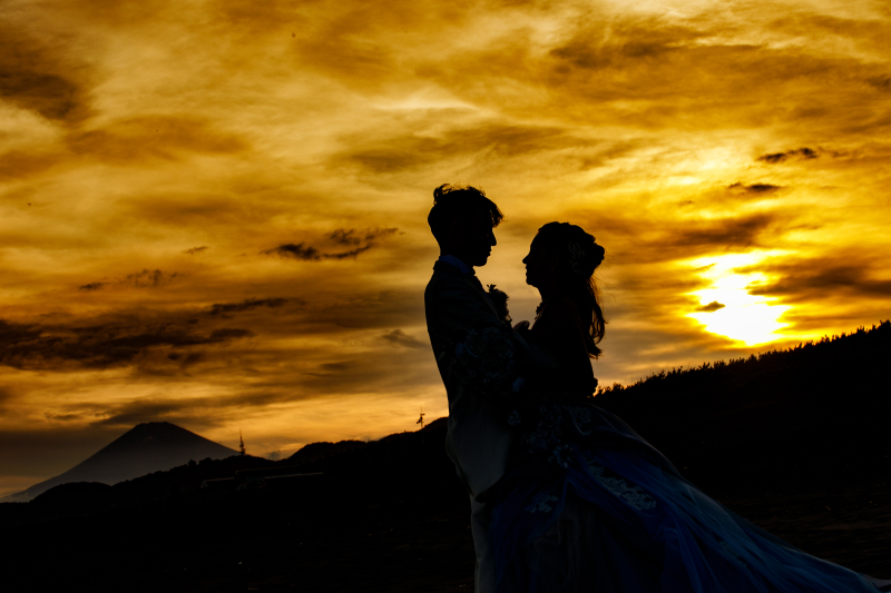 シルエットフォトも美しく