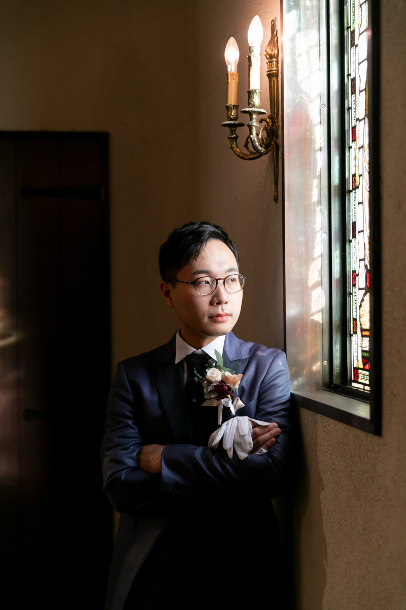 新郎様のソロショット*.