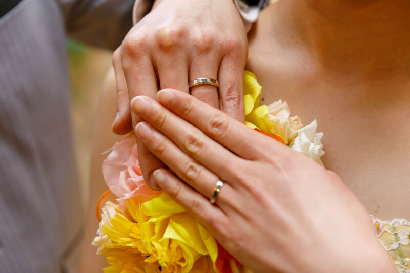 指輪や小物のお写真もおすすめです！