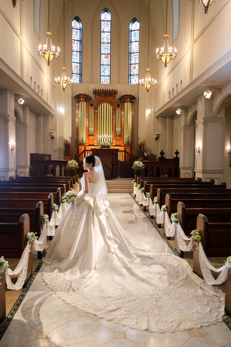 大聖堂チャペルでの撮影！