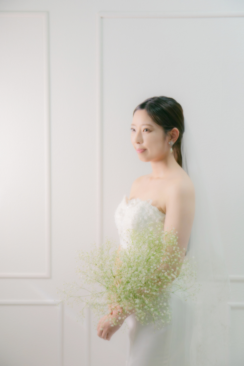 ご新婦様のソロ写真もおすすめ!