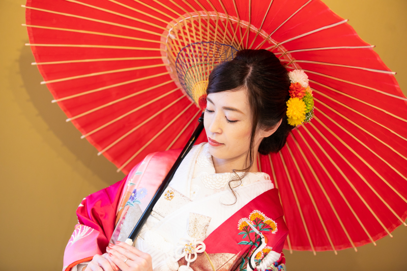 新婦さまのソロショット！