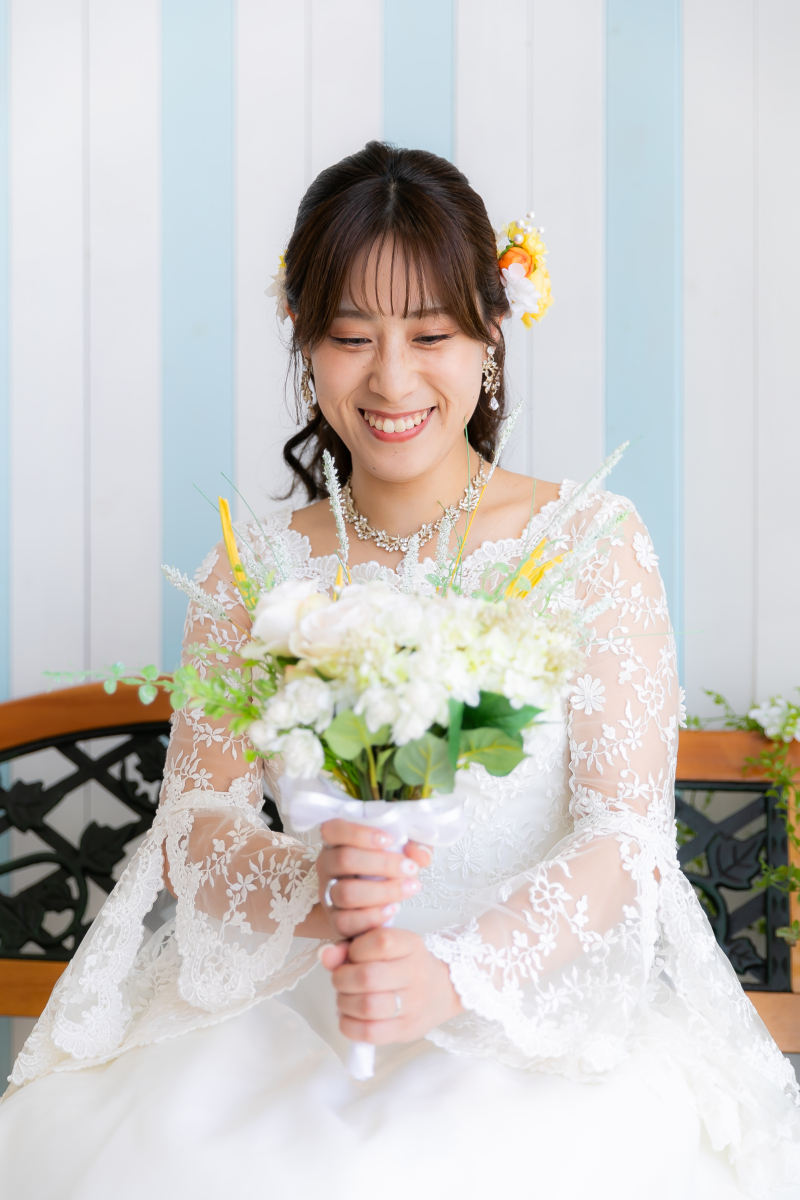 綺麗なブーケと一緒に✾