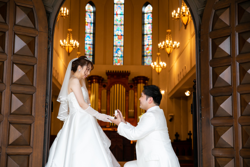 プロポーズ風フォトも♪