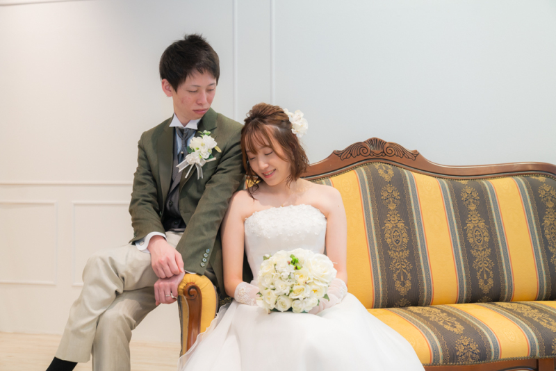 自然なおふたりの姿を！