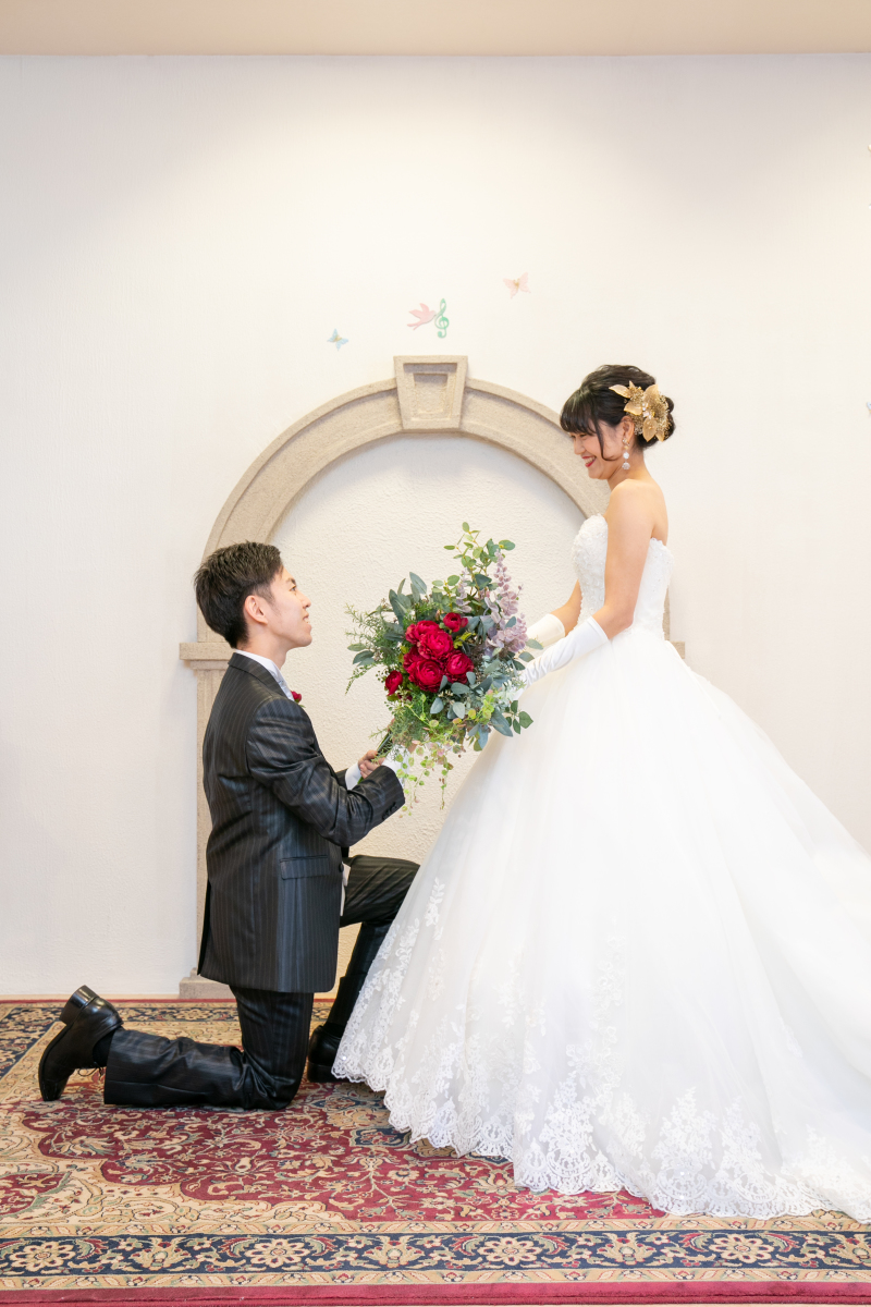 花束のプレゼント！！！