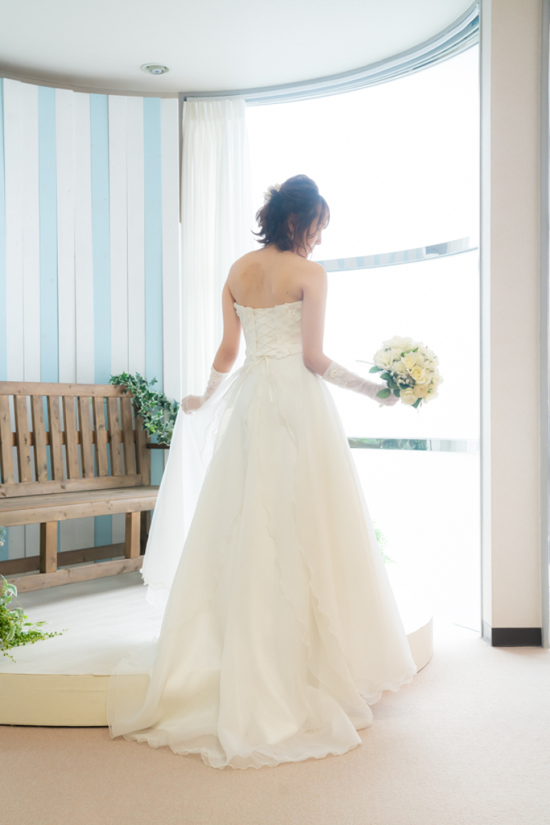 新婦様のソロショットからスタート☆