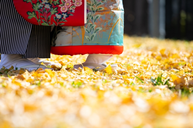 足元ショットも♪