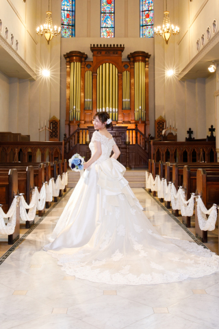 4切サイズフォーマル写真＜新郎新婦＞