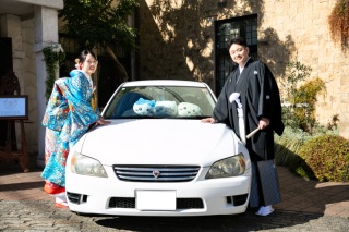 フォトウェディングLucia平塚店_大切な愛車と&hellip;♡*&hearts;