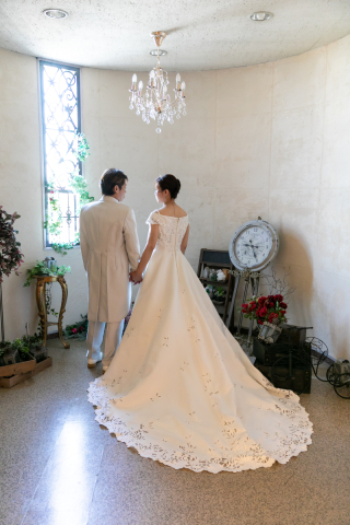 フォトウェディングLucia平塚店_スタジオ撮影