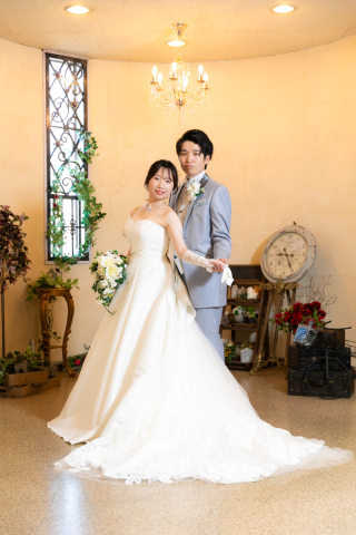 フォトウェディングLucia平塚店_スタジオ撮影