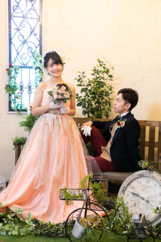 フォトウェディングLucia平塚店_スタジオ撮影