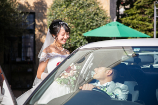 フォトウェディングLucia平塚店_大切な愛車と&hellip;♡*&hearts;