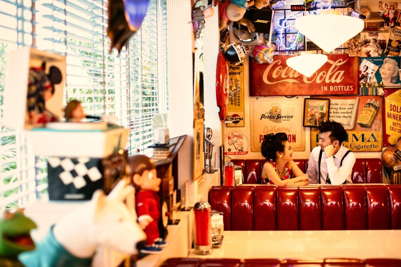 ロカビリースタイルは個性を出したい方にピッタリ!ロックでポップなテイストと雰囲気がバッチリです♪