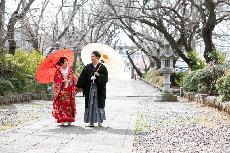 大切なペットと一緒に♪和装×神社ロケプラン(データ50カット付き)