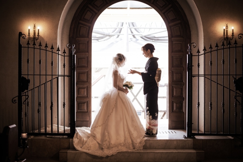 <留袖・モーニング>ご両家衣裳&着付け入り|ファミリーフォトプラン(データ50カット付)