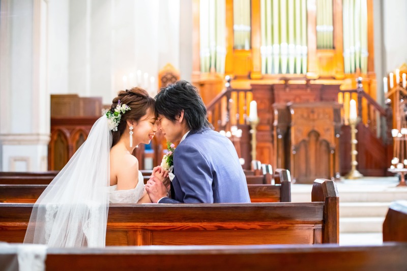 洋装×大聖堂チャペル|衣裳・ヘアメイク・写真込みで安心!