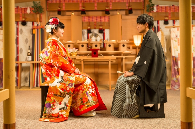 出雲大社のご分殿へ◇和装ロケプラン(データ50カット付)