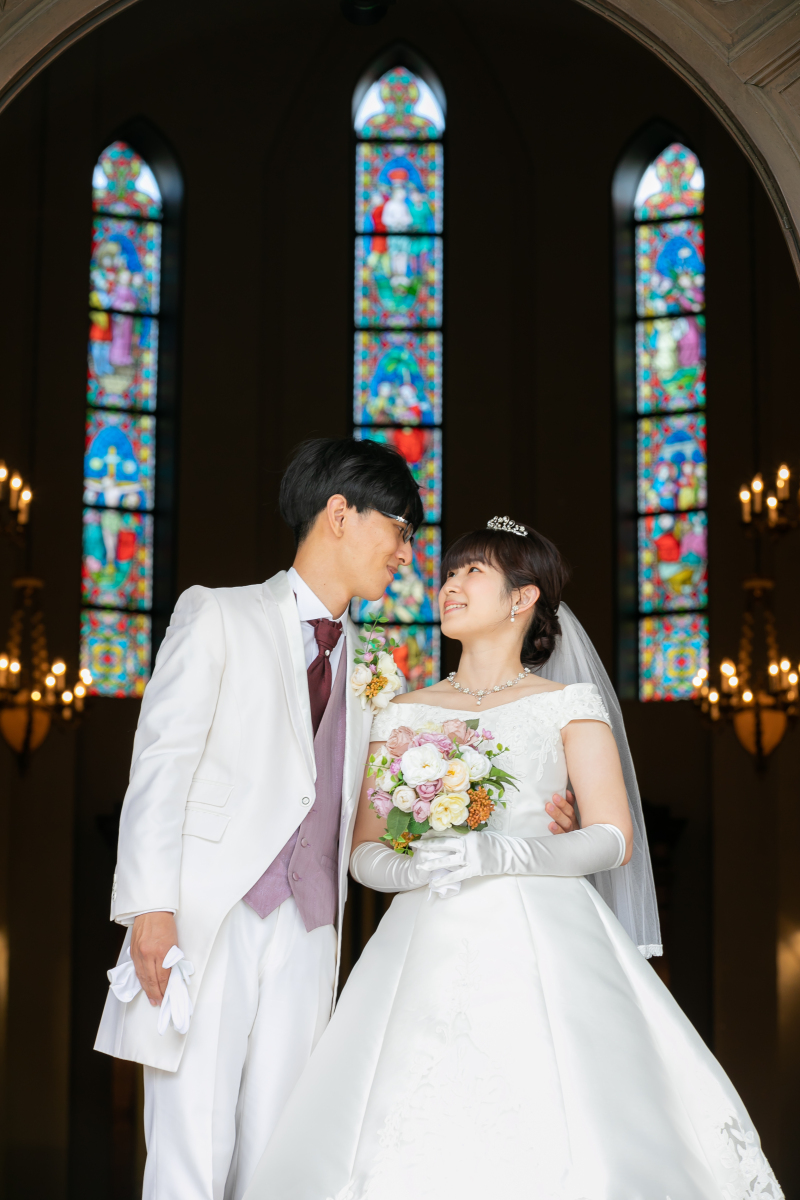 見つめ合うおふたり…♡