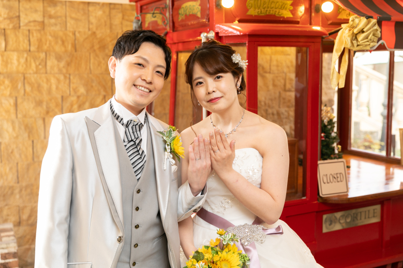 大切な家族とのウェディングフォト