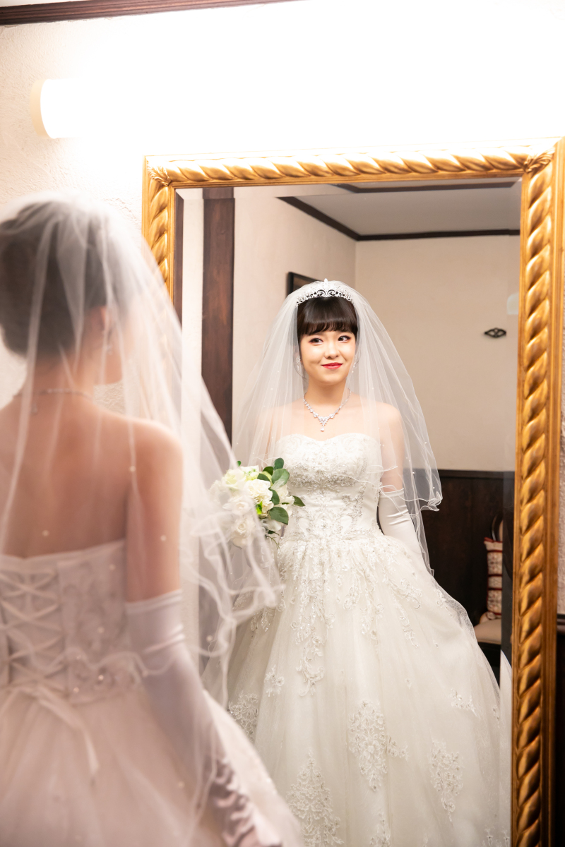 新婦様のお支度姿☆