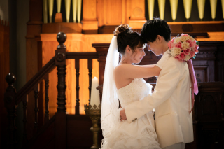 チャペルでロマンチックに・・・♡