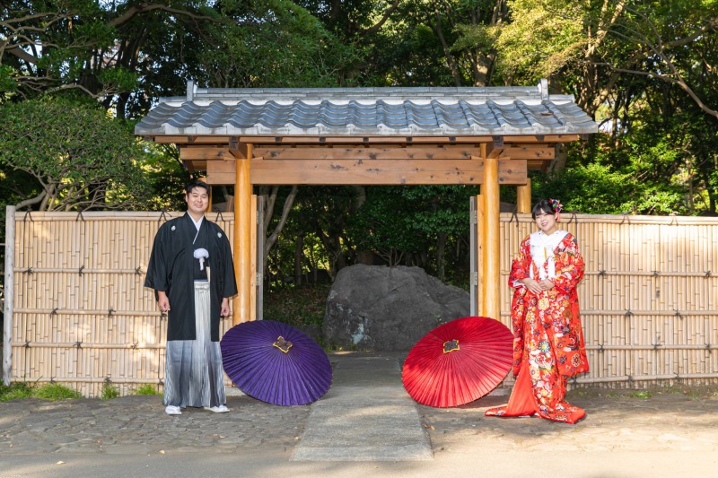 和装でロケーション撮影✾