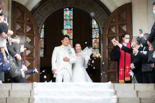 笑顔溢れるチャペル挙式