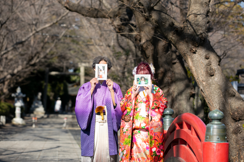 神社に到着!