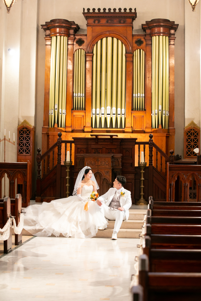 大聖堂チャペルにて