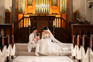 【洋装】わんちゃん×館内ロケーション