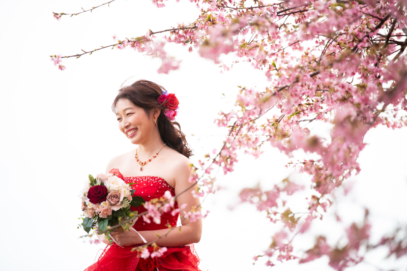 花嫁様のソロショット*