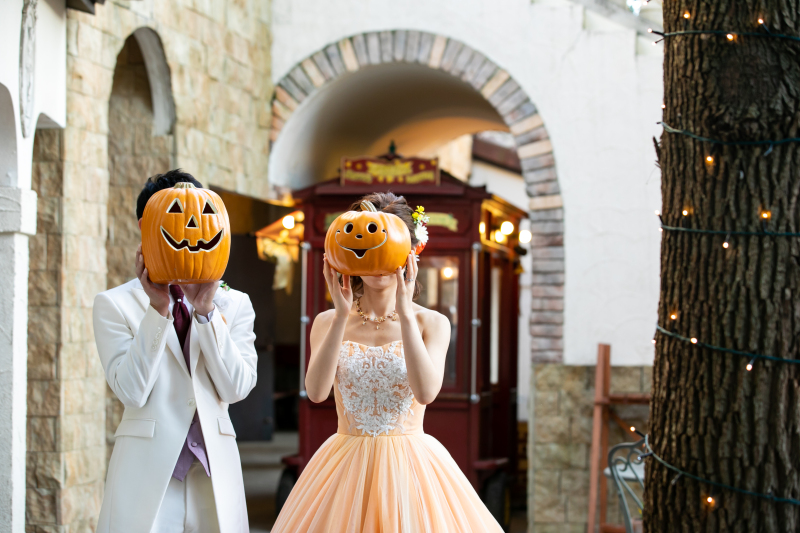 ジャック・オ・ランタンでハロウィン撮影!!